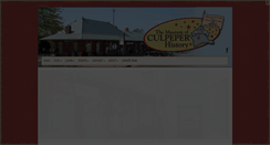 Desktop Screenshot of culpepermuseum.com
